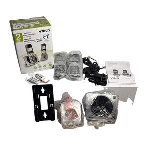 Vtech Cordless Phone System With Call Block & 2 Handsets CS5219-2